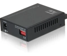 Level One Carruzzo LevelOne GVT-2001 tinklo medijos keitiklis 1000 Mbit/ai 850 nm Keli režimai Juoda