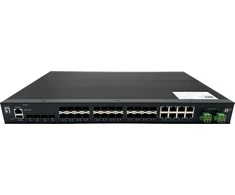Šakotuvas Level One „LevelOne“ komutatorius „LevelOne“ komutatorius 28x GE IGU-2872 4x2.5GbE, 16x1.25GbE SFP