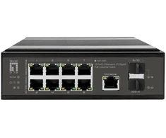 Šakotuvas Level One Carruzzo LevelOne IGP-1091 Valdomas L3 2.5G Ethernet (100/1000/2500) Maitinimas per Eternetą (PoE) Stalinis / tvirtinamas prie sienos Juoda