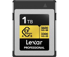 Lexar „C94d1 Professional Gold CFexpress“ 1 TB kietojo disko kortelė (LCXEXP4001T-RNENG)