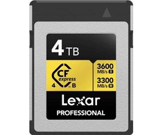 Lexar Professional Gold CFexpress 4 TB kietojo disko kortelė (LCXEXPR004T-RNENG)