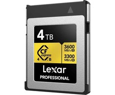 Lexar Professional Gold CFexpress 4 TB kietojo disko kortelė (LCXEXPR004T-RNENG)