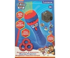 Lexibook - „Paw Patrol“ istorijų projektorius ir žibintuvėlis - (LTC050PA)