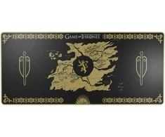 Lexip HBO „Sostų karų“ – „Lannister“ leidimo žaidimų pelės kilimėlis, juodas, geltonas