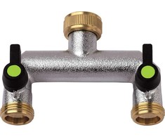 Čiaupas dvigubas Color Tap ART469L, 3/4'' išor/vid srieg