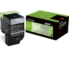 Lexmark Toneris Cartridge 80C20K0 Color lazerinis, Juodas