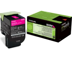 Lexmark return (80C20M0, 802M), purpurinė kasetė