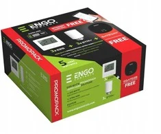 Engo E- reklaminis rinkinys E25-BATW+ETRV-M30+EGATEZB (baltas)
