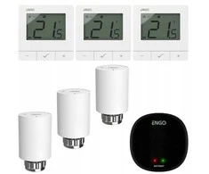Engo E- reklaminis rinkinys E25-BATW+ETRV-M30+EGATEZB (baltas)