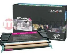 Toneris Lexmark C734A1MG Magenta Original (0C734A1MG)