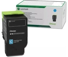 Lexmark X622 grąžinimo toneris, žydras, 78C2UC0