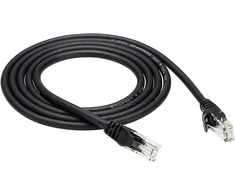 LTC 8P8C CAT6e UTP tinklo kabelis (patchcord) 25m juodas