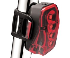 Galinė dviračio lemputė Lezyne lazerinis Drive 250 lm, juoda