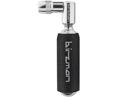 Lezyne CO2 balionėlių pompa BIRZMAN Roar Control 16g, neopreninis laikiklis + CO2 balionėliai 3x16g (NEW)