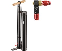 Lezyne Pressure Over Drive Abs-1 Pro grindinė pompikė, 220psi, juoda