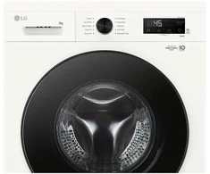 LG F4X1009NWB Skalbimo mašina, A, Front loading, Skalbimo talpa 9kg, Gylis 55 cm, 1400 RPM, Baltas