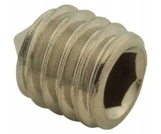 None Nežinomas Durų rankenos varžtelis M4, metalas, chromo