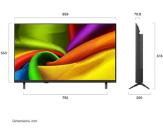 LG televizorius 43NU850B3LA NanoCell 43'' 4K Ultra HD WebOS