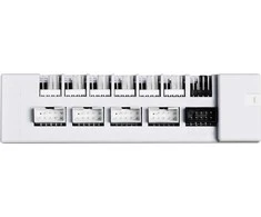 Lian Li EDGE HUB, 4x USB, 6x PWM – baltos spalvos