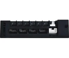 Lian Li EDGE HUB, 4x USB, 6x PWM – juodas