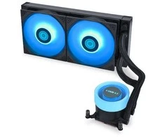 Lian Li GA II Lite RGB All-in-One Liquid Cooler – 240mm, juodos spalvos
