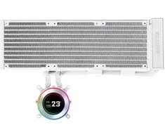 Lian Li HYDROSHIFT II LCD-C 360 fanless ARGB AIO water cooling – baltas