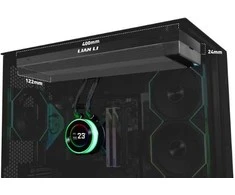 Lian Li HYDROSHIFT II LCD-C 360N Fanless ARGB AiO Wasserkühlung - juodas