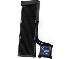 Lian Li HydroShift LCD 360 Fanless Vanduo Cooling, RGB – 360mm, juodos spalvos