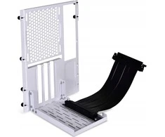 Lian Li O11DMINI-1W-4 Mini Riser Card + PCI slot bracket – PCIe 4.0, 200mm, baltos spalvos