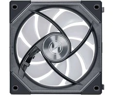Lian Li UNI FAN SL-INF 120 ARGB Reverse Blade PWM korpuso ventiliatorius, 3er Pack su valdikliu- 120mm, juodos spalvos