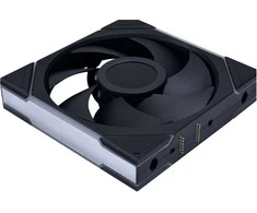 Lian Li UNI FAN TL LCD Wireless korpuso ventiliatorius, ARGB, PWM – 140mm, juodos spalvos