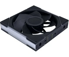 Lian Li UNI FAN TL LCD Wireless korpuso ventiliatorius, ARGB, PWM – Reverse Blade, 140mm, juodos spalvos