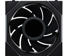 Lian Li UNI FAN TL Wireless LCD korpuso ventiliatorius, ARGB, PWM, 3er-Pack su valdikliu- Reverse Blade, 120mm, juodos spalvos