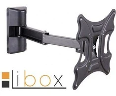 LIBOX LB-230 televizoriaus sieninis laikiklis Libox TOKYO LB-230 | 23-42, VESA 200x200mm, 25 kg, vertikalus horizontalus