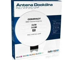 Libox RTV antena OUTDOOR įvairiakryptė TV ANTENA COMPACT DVB-T