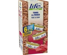 Life Pet Care Life Cat Maistas Tunas Jautiena 6x50g
