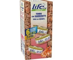Life Pet Care Life Cat Maistas Tuno krevetės 6x50g