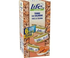Life Pet Care Life Cat Maistas Tunas Lašiša 6x50g