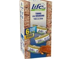 Life Pet Care Life Cat Maistas Tunas Krabas 6x50g