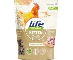 Life Pet Care Sausas kačiukų maistas su vištiena 800g