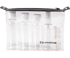 Kelioninių plastikinių buteliukų rinkinys Lifeventure Flight Bottle Set