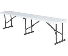 Lifetime PusÄ s 183 cm sulenktas suoliukas (baltas granitas) (80305)