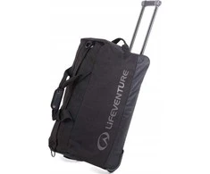 „Lifeventure Expedition“ dviratis su ratukais, 100 litrų standaus pagrindo, juodas