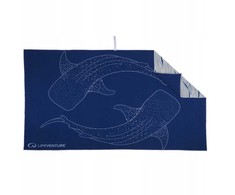 Kelioninis rankšluostis Lifeventure Soft Fibre Rankšluostis Whale Shark - Giant