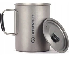 Jungtine Karalyste Lifeventure Titanium Cooking Puodas titaninis puodas