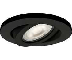 Light Prestige Įleidžiama lempos bazė juoda Light Prestige Oczko LP-440/1RS BK pasukama