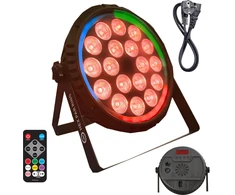 LIGHT4ME HEX PAR RING scenos prožektorius su ašies efektu