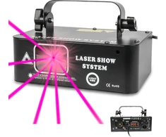 LIGHT4ME LASER RGB GEOMETRIC 500mW projektorius laser