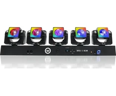 LIGHT4ME BROS 5 BEAM LED efektas 5x judanti galvutė