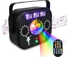 LIGHT4ME MULTIBOX kelių efektų LED disko lazerinis šviestuvas
